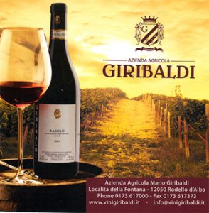 Biowein Barolo Giribaldi Piemont